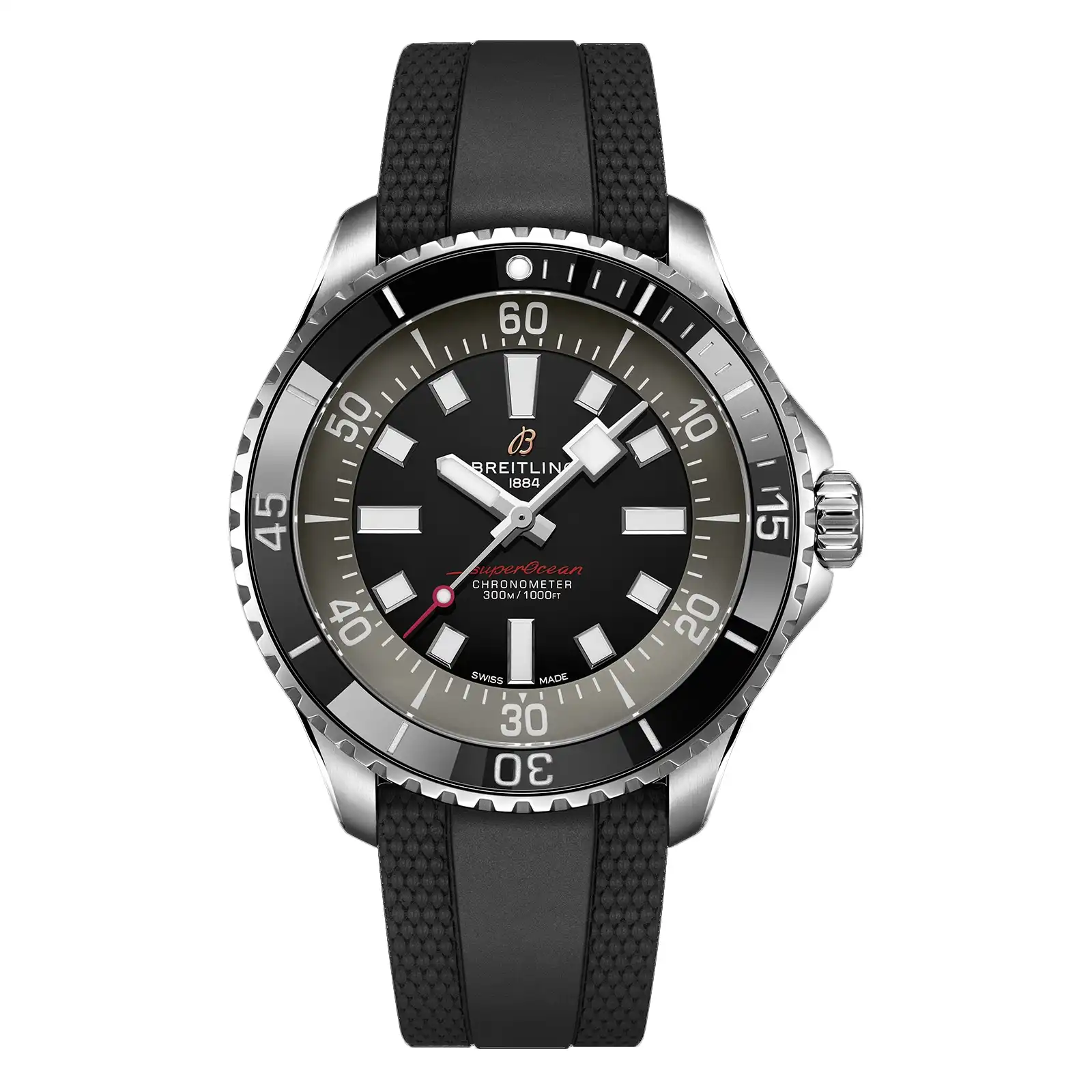 2mhilekm5bh.webp Replica Breitling Superocean Automatic 44mm UK Edition Mens Black Rubber A173765A1B1S1 - Image 1