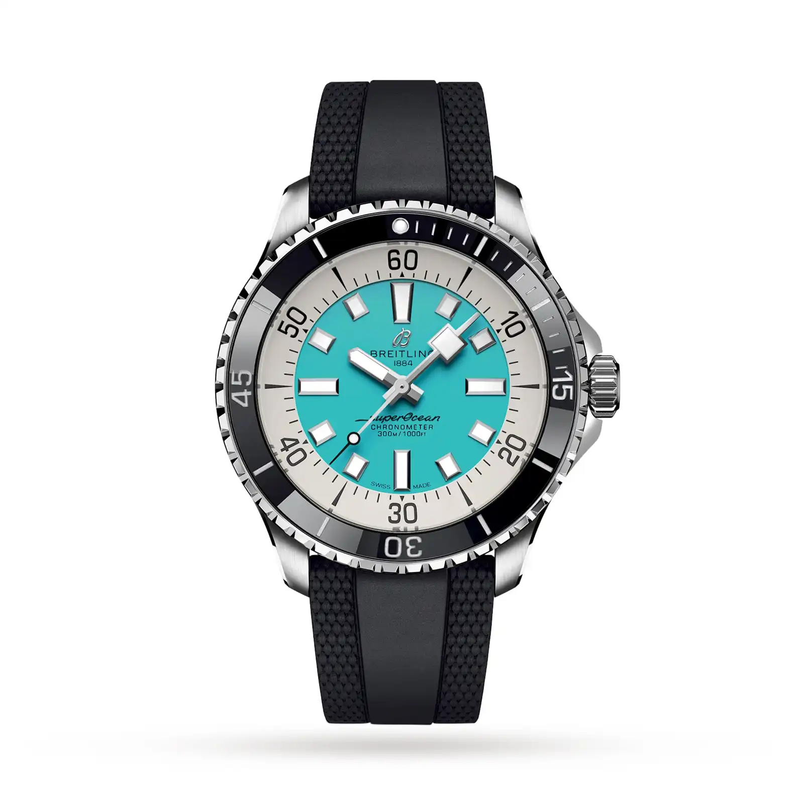2pyfm0roikc.webp Replica Breitling Superocean Automatic 44 Stainless Steel Rubber Strap A17376211L2S1 - Image 1