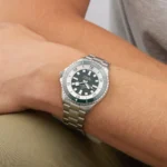 Replica Breitling Superocean Automatic 44 Stainless Steel - Green A17376A31L1A1 - Image 7