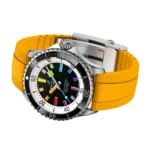 Replica Breitling Superocean Automatic 42mm Mens Yellow Rubber A17375211B2S4 - Image 4