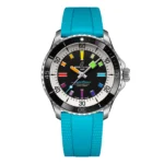Replica Breitling Superocean Automatic 42mm Mens Blue Rubber A17375211B2S1