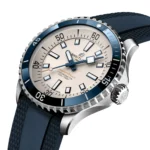 Replica Breitling Superocean Automatic 42 Stainless Steel Rubber Strap A17375E71G1S1 - Image 3