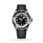 Replica Breitling Superocean Automatic 42 Stainless Steel Rubber Strap A17375211B1S1