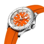 Replica Breitling Superocean Automatic 36 Stainless Steel Rubber Strap A17377211O1S1 - Image 3