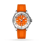 Replica Breitling Superocean Automatic 36 Stainless Steel Rubber Strap A17377211O1S1 - Image 7