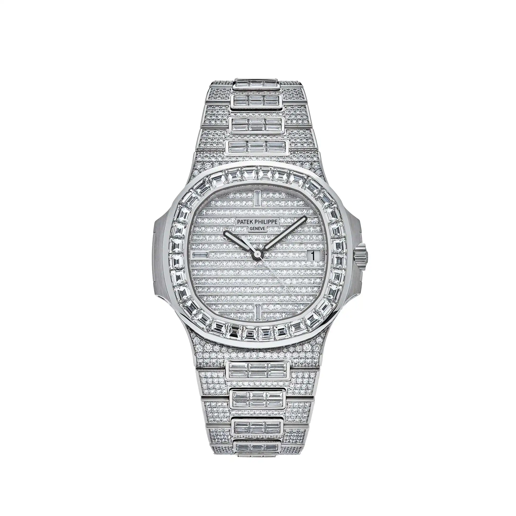 2equjp2hkbk.webp Replica Patek Philippe Nautilus 5719/10G-010 White Gold Diamond Set - Image 1