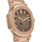 Replica Patek Philippe Nautilus 5712/1R-001 Moon Phases Rose Gold - Image 4