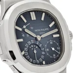 Replica Patek Philippe Nautilus 5712/1A-001 Stainless Steel Blue Dial Moon Phases - Image 5