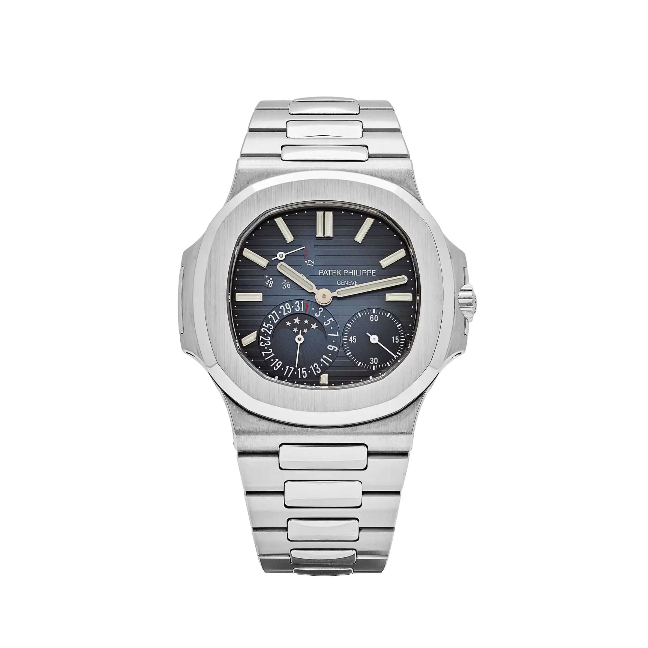 sfxrz4npja2.webp Replica Patek Philippe Nautilus 5712/1A-001 Moon Phases Stainless Steel Blue D - Image 1