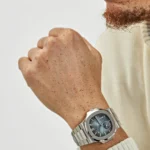 Replica Patek Philippe Nautilus 5712/1A-001 Moon Phases Stainless Steel Blue D - Image 2