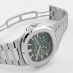 Replica Patek Philippe Nautilus 5712/1A-001 Moon Phases Stainless Steel Blue Dial - Image 4
