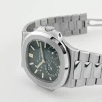 Replica Patek Philippe Nautilus 5712/1A-001 Moon Phases Stainless Steel Blue Dial - Image 5