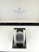 Replica Patek Philippe Nautilus 5711G-001 White Gold Grey Dial - Image 2