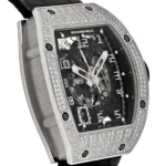 Richard Mille Replica White Gold Diamond Set RM 010 - Image 2