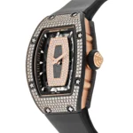 Richard Mille Replica RM 07-01 'Ladies' Rose Gold Carbon-TPT Diamond Bezel - Image 2