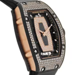 Richard Mille Replica RM 07-01 'Ladies' Rose Gold Carbon-TPT Diamond Bezel - Image 3