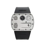 Richard Mille Replica RM UP-01 Ferrari Ultraflat Titanium Silver Dial Limited Edition