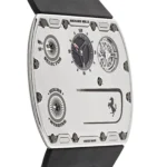 Richard Mille Replica RM UP-01 Ferrari Ultraflat Titanium Silver Dial Limited Edition - Image 3