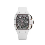 Richard Mille Replica RM 72-01 Lifestyle In-House Chronograph White Ceramic