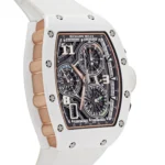 Richard Mille Replica RM 72-01 Lifestyle In-House Chronograph White Ceramic - Image 3