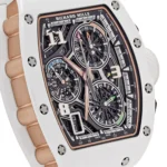 Richard Mille Replica RM 72-01 Lifestyle In-House Chronograph White Ceramic - Image 5