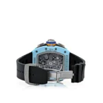 Richard Mille Replica RM 65-01 Automatic Winding Split-Seconds Chronograph Pastel Blue Quartz TPT - Image 6