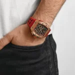 Richard Mille Replica RM 65-01 Automatic Chronograph Full Rose Gold - Image 2