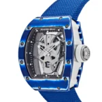 Richard Mille Replica RM 52-06 Tourbillon 'Mask' Blue White Quartz TPT - Image 3