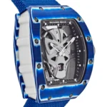 Richard Mille Replica RM 52-06 Tourbillon 'Mask' Blue White Quartz TPT - Image 4
