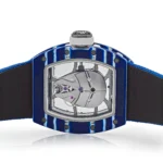 Richard Mille Replica RM 52-06 Tourbillon 'Mask' Blue White Quartz TPT - Image 6