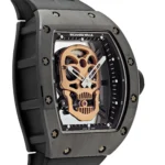 Richard Mille Replica RM 52-01 'Skull' Black Ceramic - Image 4