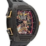 Richard Mille Replica RM 50-01 'Romain Grosjean Lotus F1 G-Sensor' Tourbillon Carbon NTPT - Image 4
