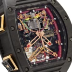 Richard Mille Replica RM 50-01 'Romain Grosjean Lotus F1 G-Sensor' Tourbillon Carbon NTPT - Image 5