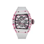 Richard Mille Replica RM 38-02 Bubba Watson Tourbillon White Pink Quartz TPT
