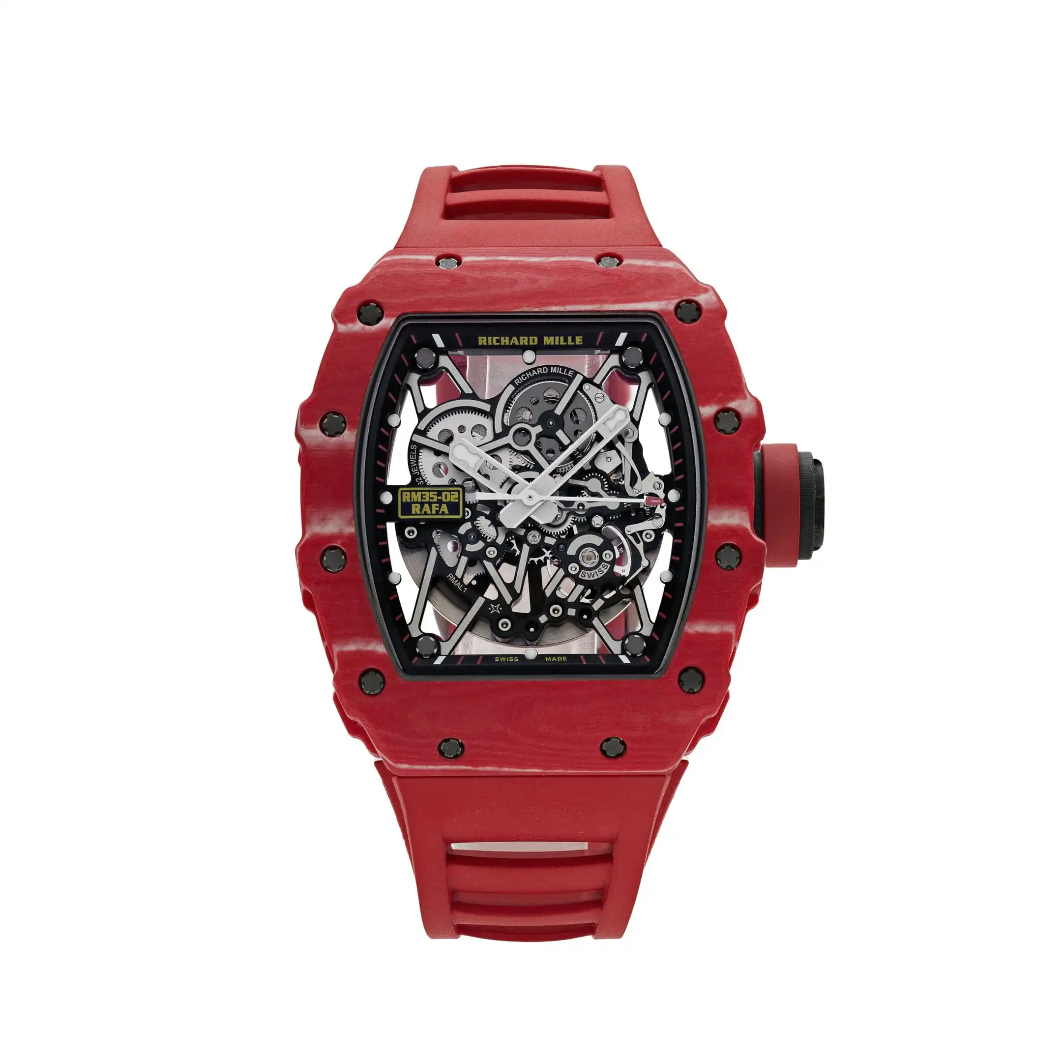 uf1ebuvcvvx.webp Richard Mille Replica RM 35-02 Rafael Nadal Automatic Red Quartz TPT - Image 1
