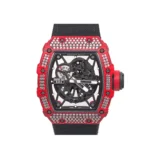 Richard Mille Replica RM 35-02 'Rafa' Rafael Nadal Diamond Set Red Quartz TPT