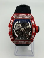 Richard Mille Replica RM 35-02 'Rafa' Rafael Nadal Diamond Set Red Quartz TPT - Image 4
