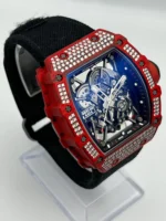 Richard Mille Replica RM 35-02 'Rafa' Rafael Nadal Diamond Set Red Quartz TPT - Image 5