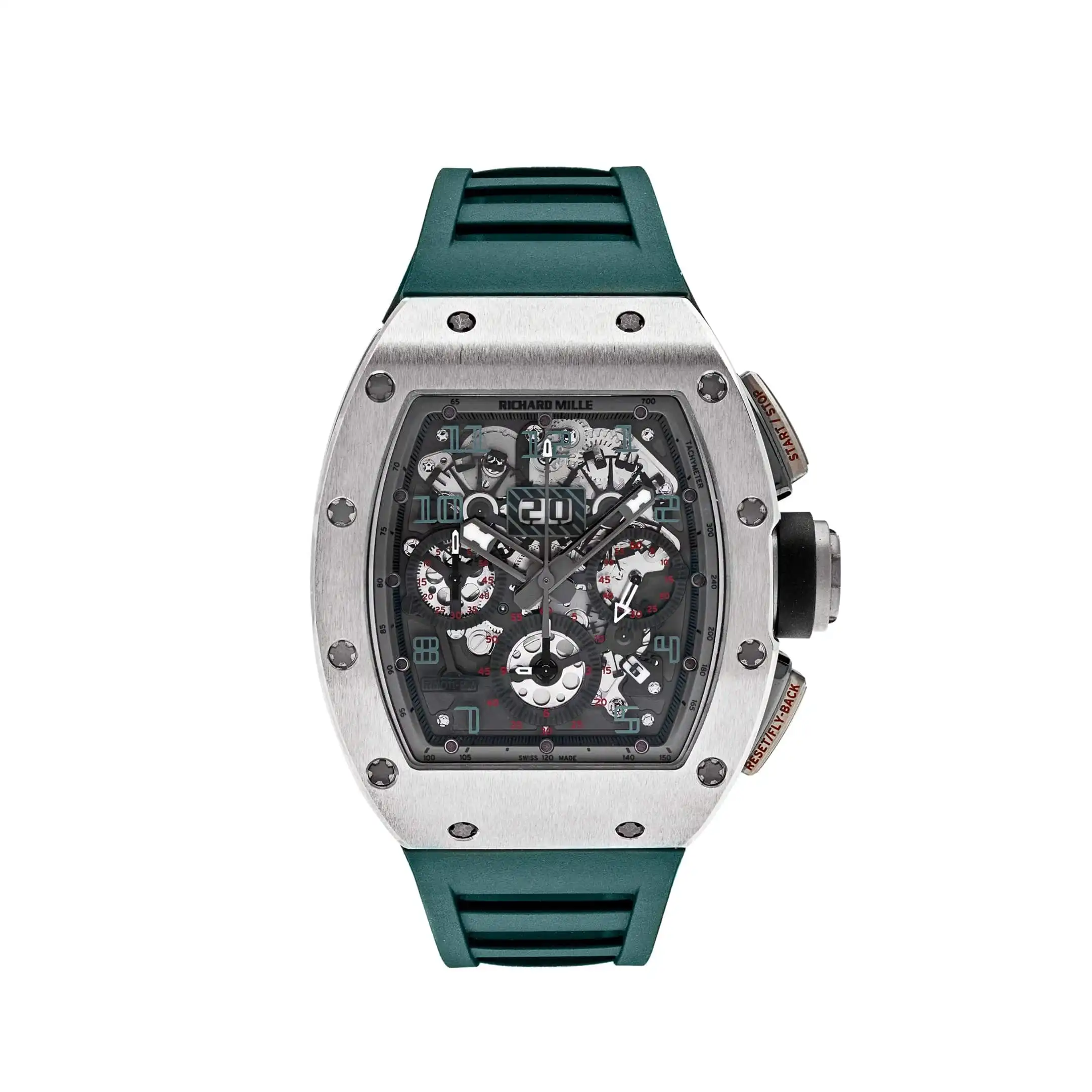 s0wqesprrxc.webp Richard Mille Replica RM 011 FM 'Polo de Deauville' White Gold Titanium - Image 1