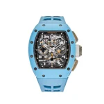 Richard Mille Replica RM 011 Baby Blue Ceramic Felipe Massa Last Edition