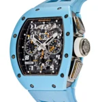 Richard Mille Replica RM 011 Baby Blue Ceramic Felipe Massa Last Edition - Image 3