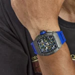 Richard Mille Replica RM 011 Automatic Flyback Chronograph Felipe Massa 10th Anniversary Carbon NTPT Titanium Limited Edition - Image 2