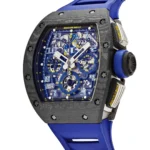 Richard Mille Replica RM 011 Automatic Flyback Chronograph Felipe Massa 10th Anniversary Carbon NTPT Titanium Limited Edition - Image 3