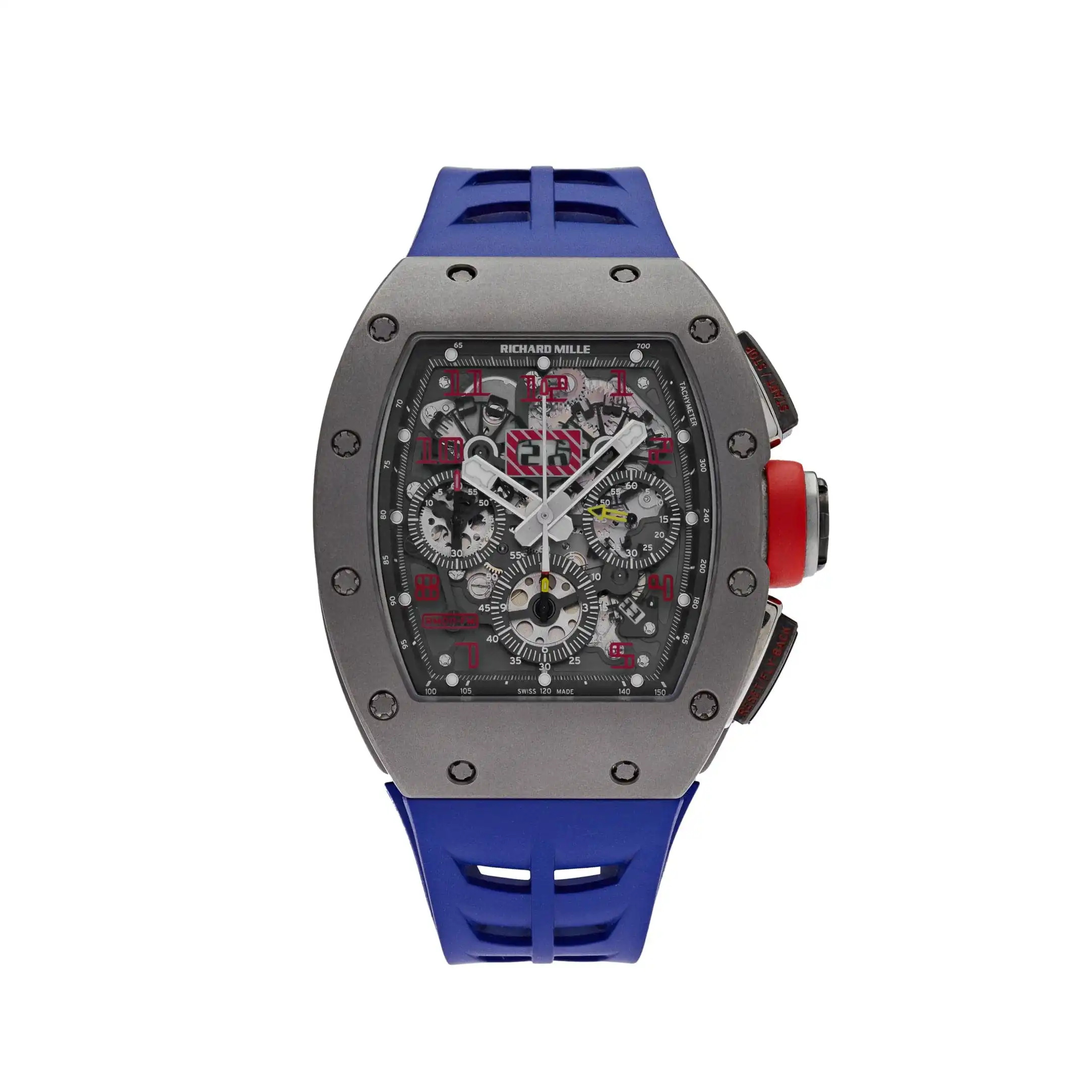 4wmhpoivyds.webp Richard Mille Replica RM 011 Felipe Massa Sandblast Titanium Chronograph - Image 1