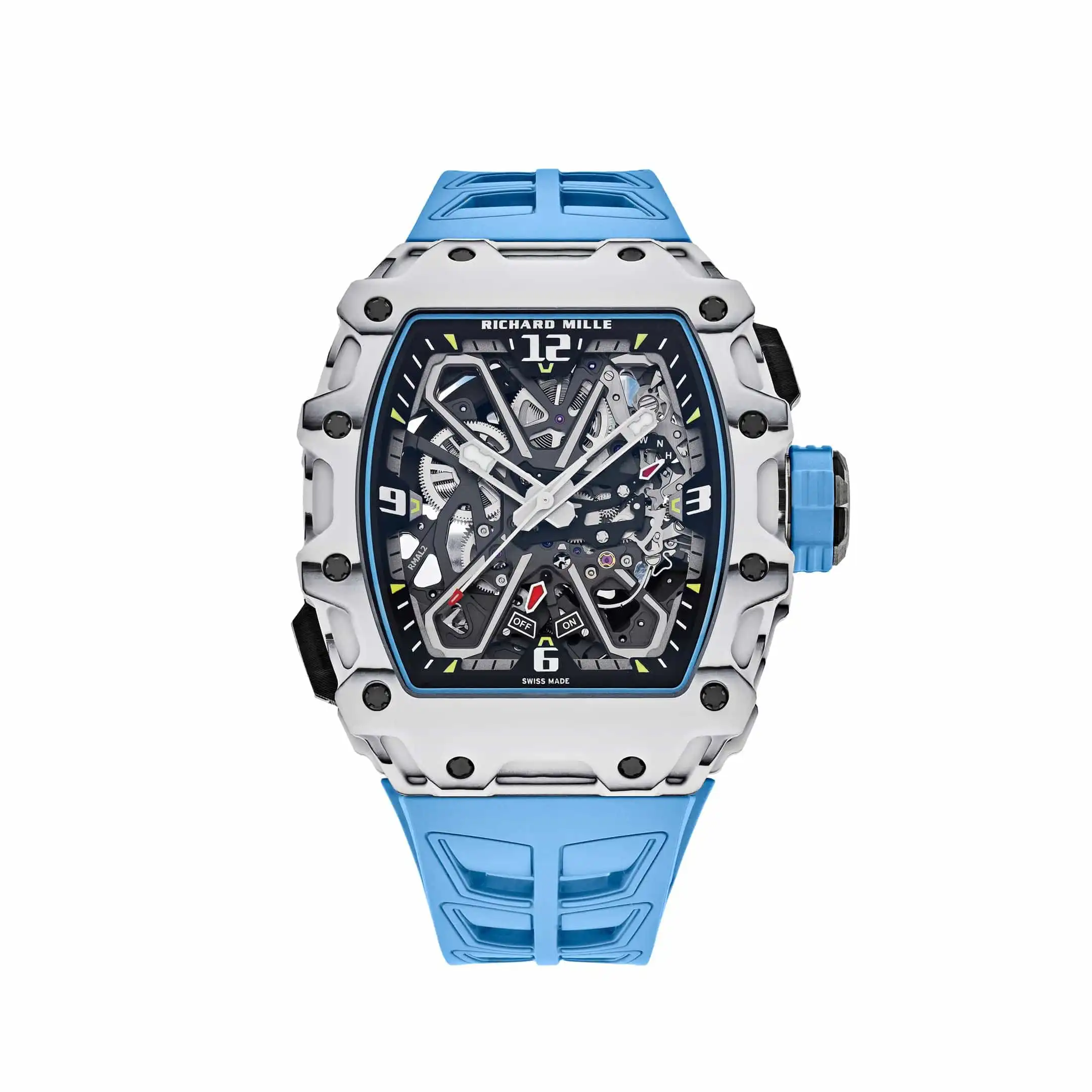 xvro31mpsew.webp Richard Mille Replica RM 35-03 'Rafael Nadal' White Quartz TPT - Image 1