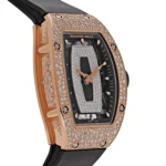 Richard Mille Replica RM 07-01 'Ladies' Rose Gold Onyx Snow Diamond Set - Image 3