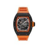 Richard Mille Replica RM 030 Americas Black Carbon Orange Strap Limited Edition