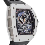 Richard Mille Replica RM 30-01 Declutchable Rotor White Ceramic - Image 4