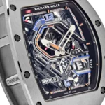 Richard Mille Replica RM 30-01 Declutchable Rotor Titanium Skeleton Dial - Image 5