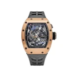 Richard Mille Replica RM 30-01 Declutchable Rotor Rose Gold Skeleton Dial